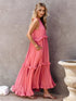 'Galatea' Ruffled Sleeveless Maxi Dress - Celes Fashion